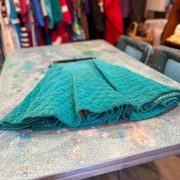 Mid Century Quilted Corduroy Skirt - Picture 9 of 14